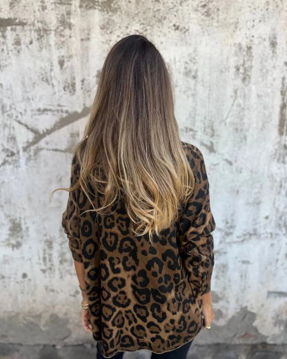 Bluse mit Animal-Print, schmeichelhaft und ultimativer Komfort für jede Jahreszeit