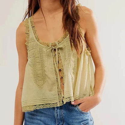 Boho Lace Tank Top