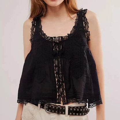 Boho Lace Tank Top