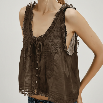 Boho Lace Tank Top