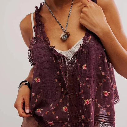Boho Lace Tank Top