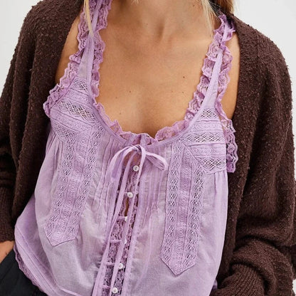 Boho Lace Tank Top