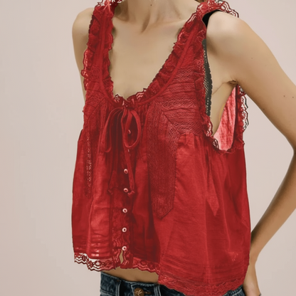 Boho Lace Tank Top