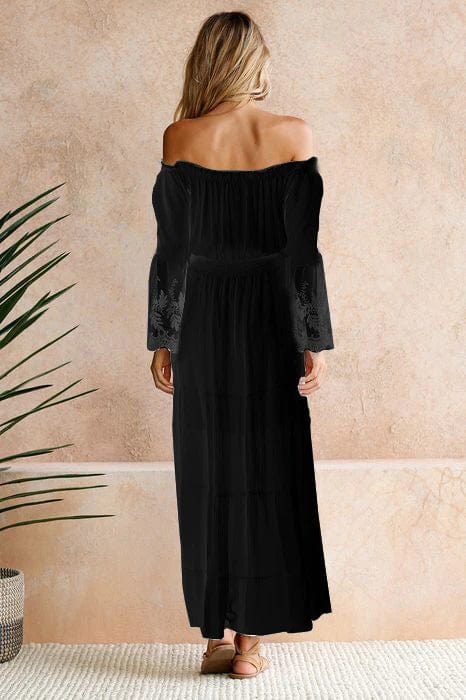 Boho Sexy Lace Beach Maxi Long Dress - Seldom Seen Styles