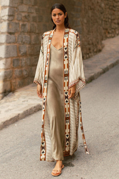 Boho Batik Kimono Bluse