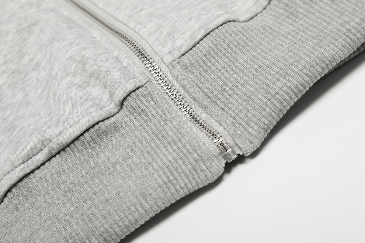 Breathable Hip Hop Stylish Printed Hooded Sweatshirt Color:Gray - Seldom Seen Styles