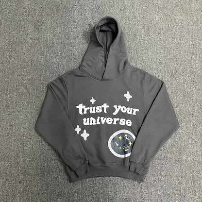 Broken Planet Hoodie and Sweatpants Set Oversized Graphic Tracksuit Streetwear Two Piece Outfit Unisex