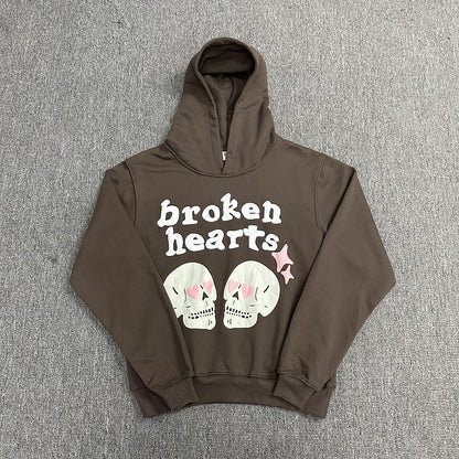 Broken Planet Hoodie and Sweatpants Set Oversized Graphic Tracksuit Streetwear Two Piece Outfit Unisex