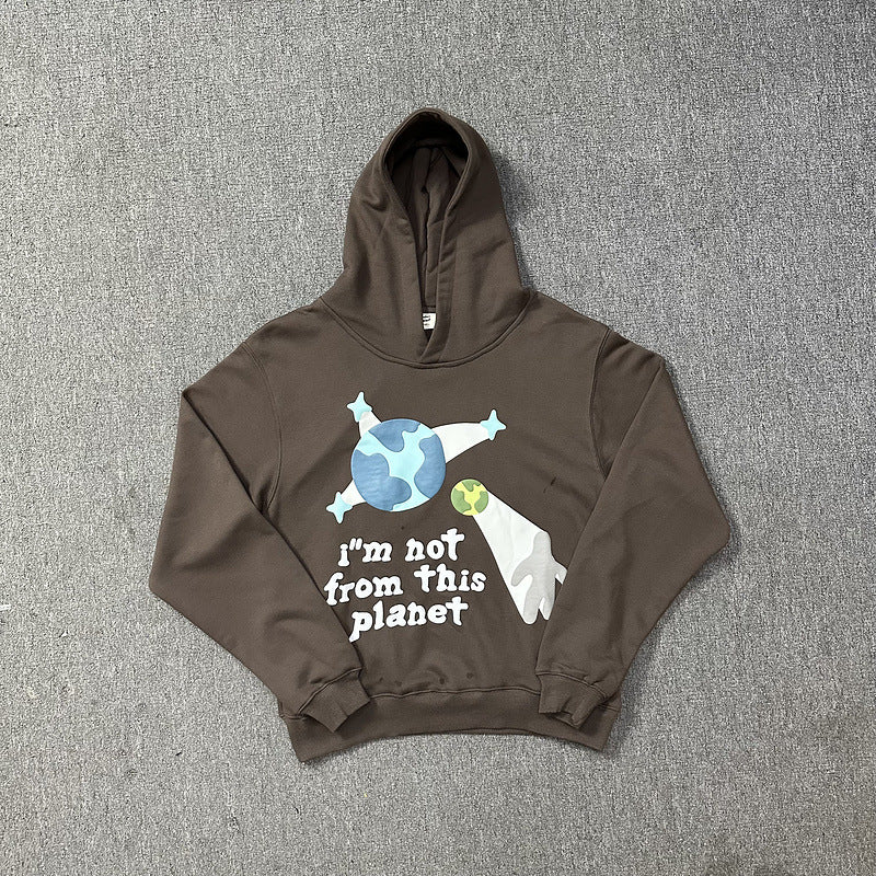 Broken Planet Hoodie and Sweatpants Set Oversized Graphic Tracksuit Streetwear Two Piece Outfit Unisex - Seldom Seen Styles