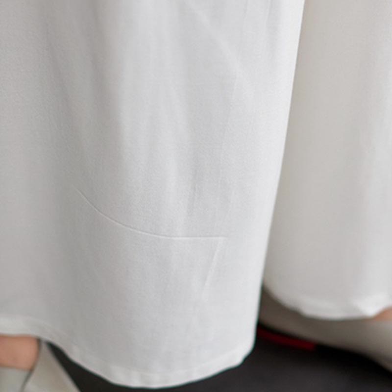 Buddha Stones 2Pcs Tang Suit Long Sleeve Shirt Top Pants Meditation Zen Tai Chi Cotton Linen Clothing Women's Set - Seldom Seen Styles