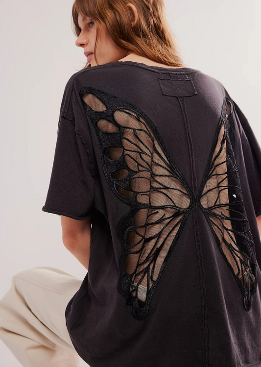 Butterfly Reveal Tee - Seldom Seen Styles
