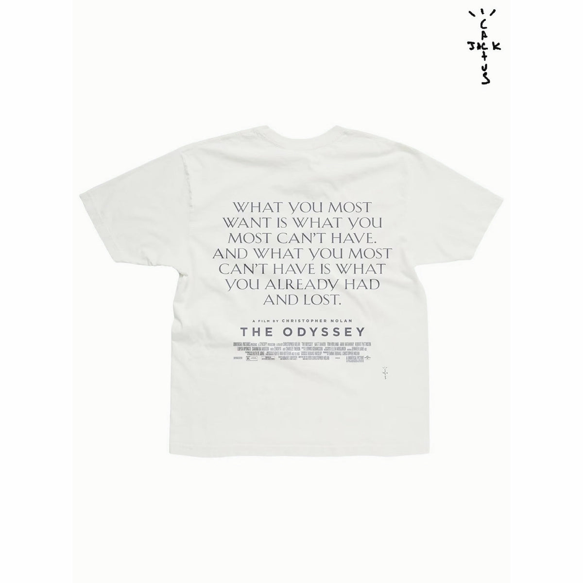 Cactus Jack x The Odyssey IMAX Sirens Tee - Seldom Seen Styles