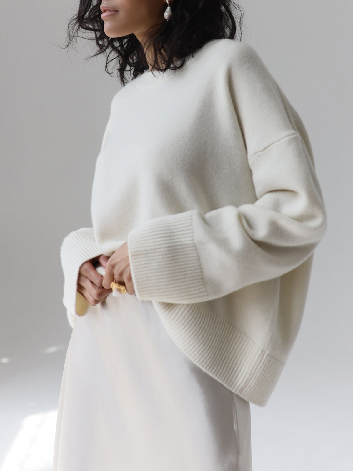 Candyfloss Oversized Pullover Sweater - Seldom Seen Styles