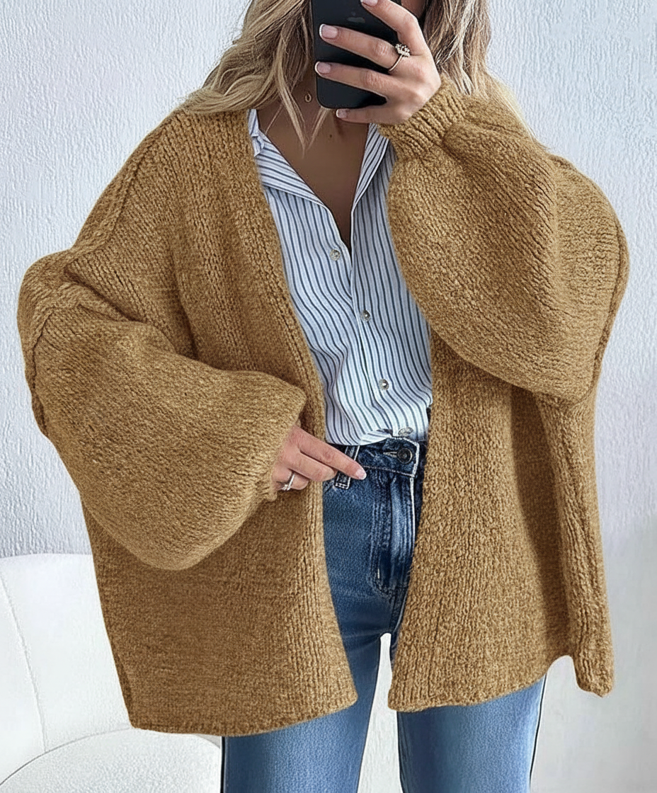Comfy Oversized Cardigan - Seldom Seen Styles