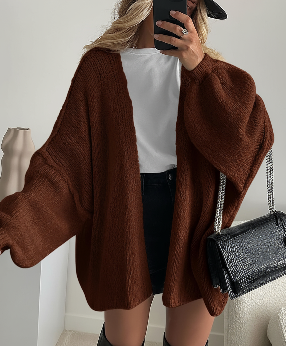 Comfy Oversized Cardigan - Seldom Seen Styles