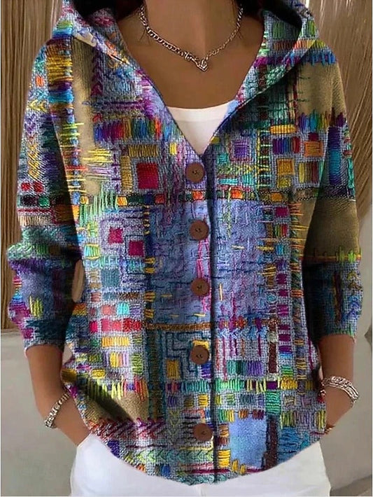 Cassidy | Artistic Warm Long Cardigan - Seldom Seen Styles