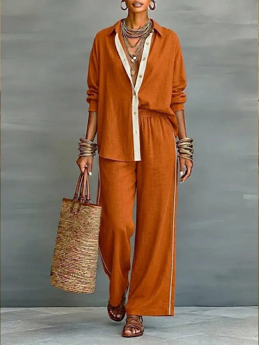 Cassie Summer Linen Co-Ord Set - Seldom Seen Styles