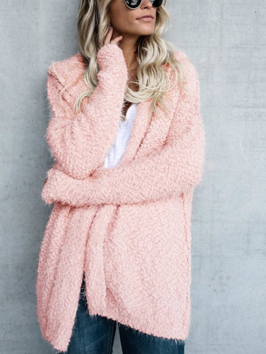 Casual Hooded Cardigan Jacket - Seldom Seen Styles