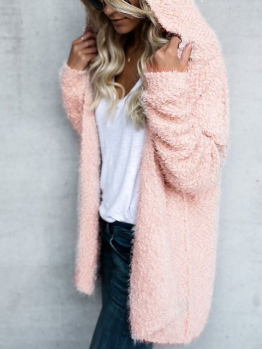 Casual Hooded Cardigan Jacket - Seldom Seen Styles