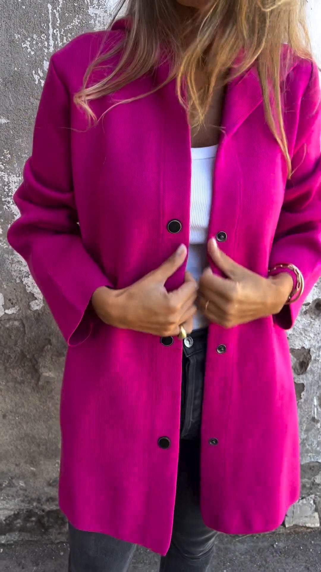 Casual Single Breasted Hooded Jacket - Seldom Seen Styles