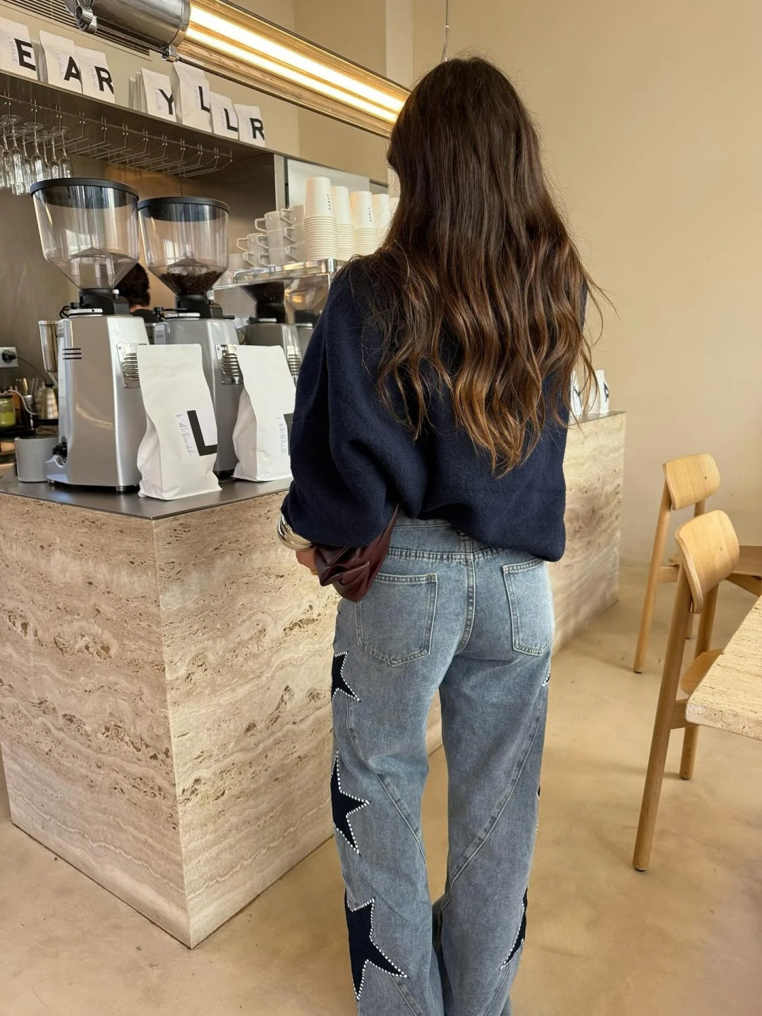 Casual Star Straight Jeans - Seldom Seen Styles