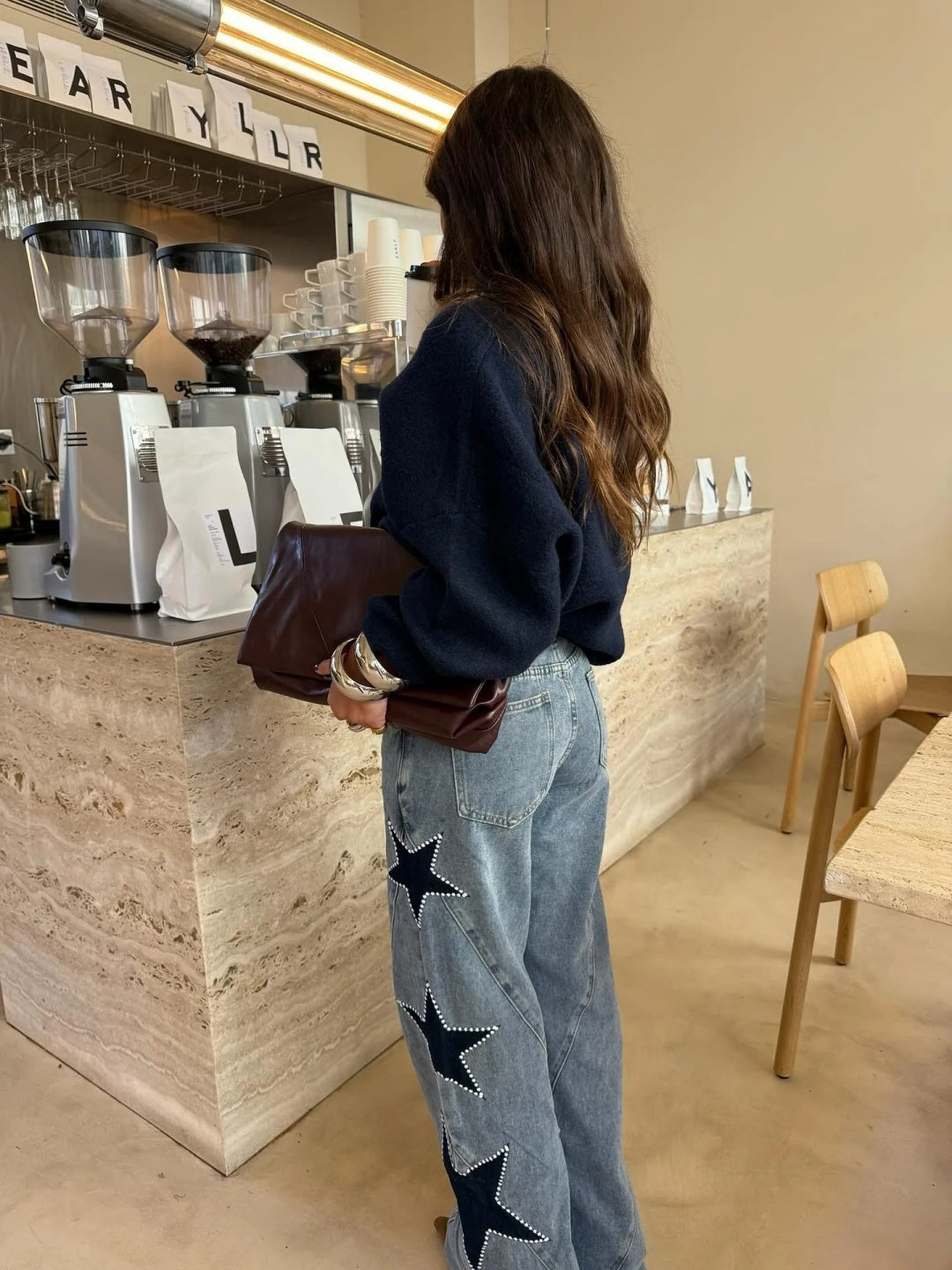 Casual Star Straight Jeans - Seldom Seen Styles