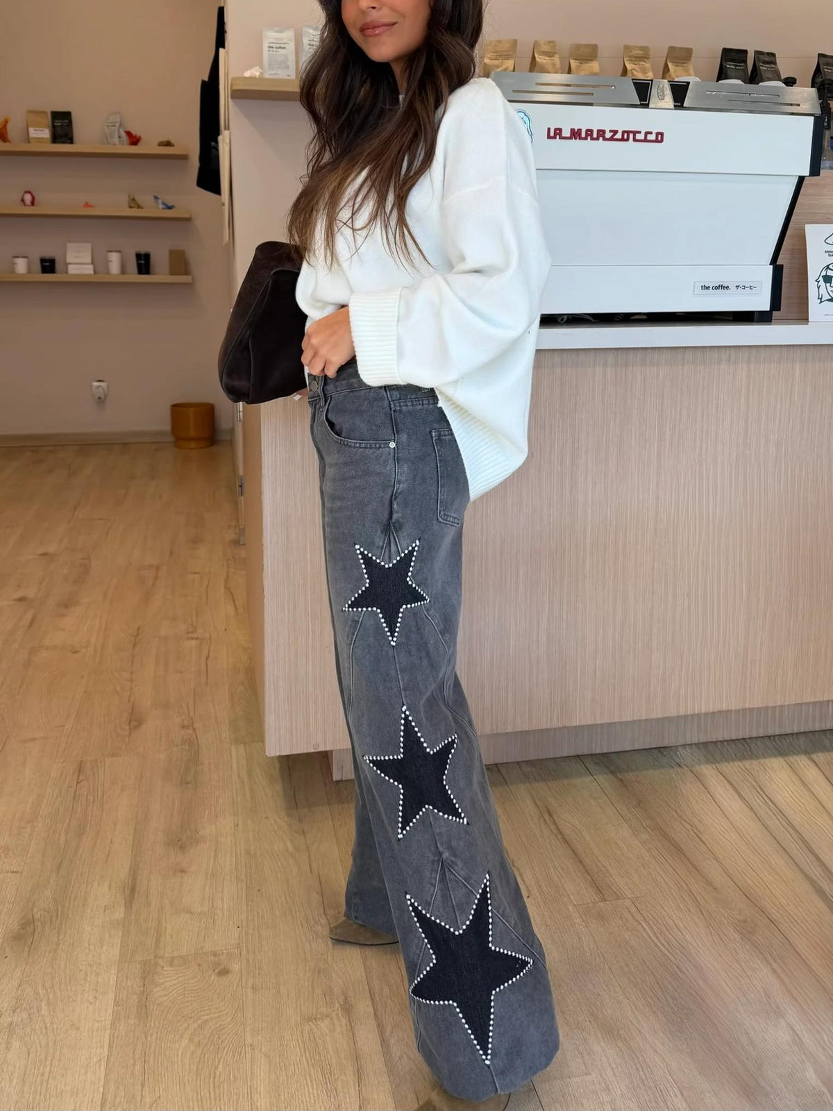 Casual Star Straight Jeans - Seldom Seen Styles