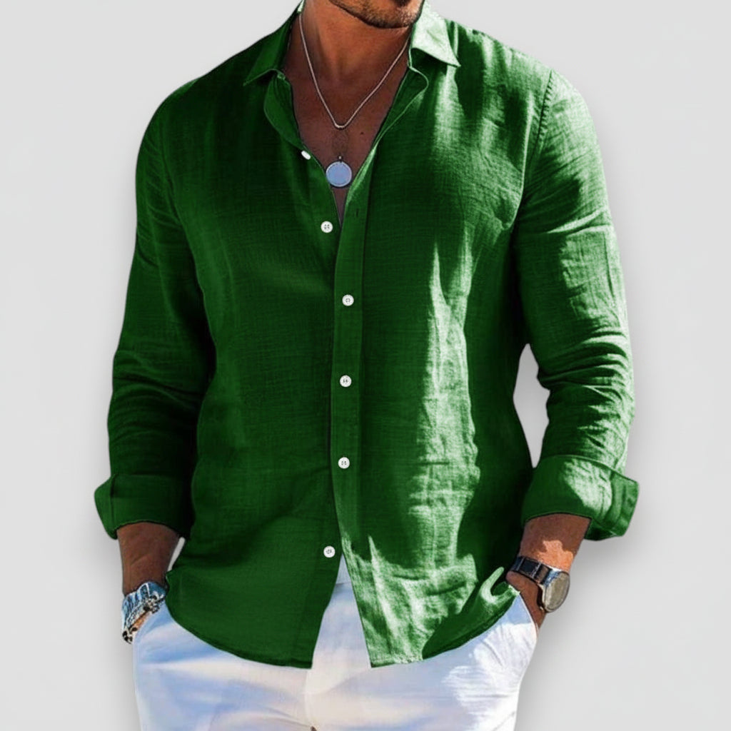 Casual long-sleeved top - Seldom Seen Styles