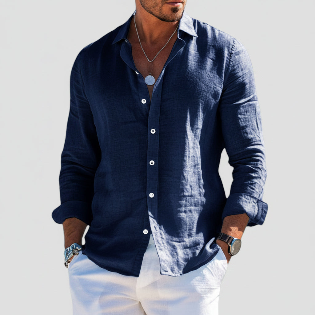 Casual long-sleeved top - Seldom Seen Styles
