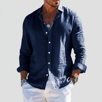 Casual long-sleeved top
