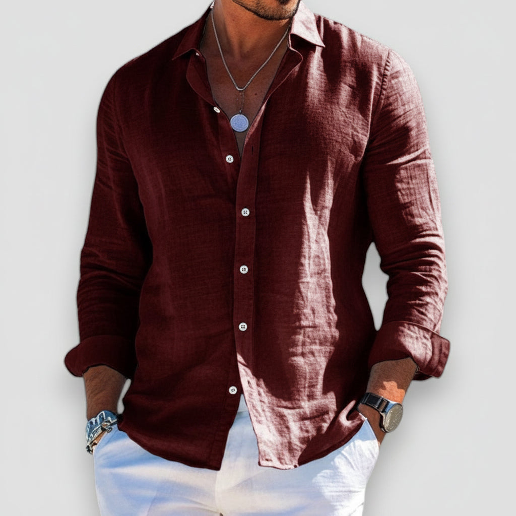 Casual long-sleeved top - Seldom Seen Styles