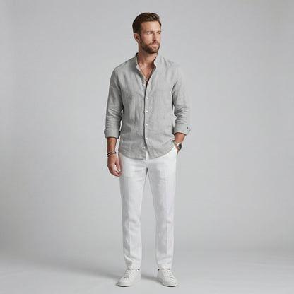Casual long-sleeved top