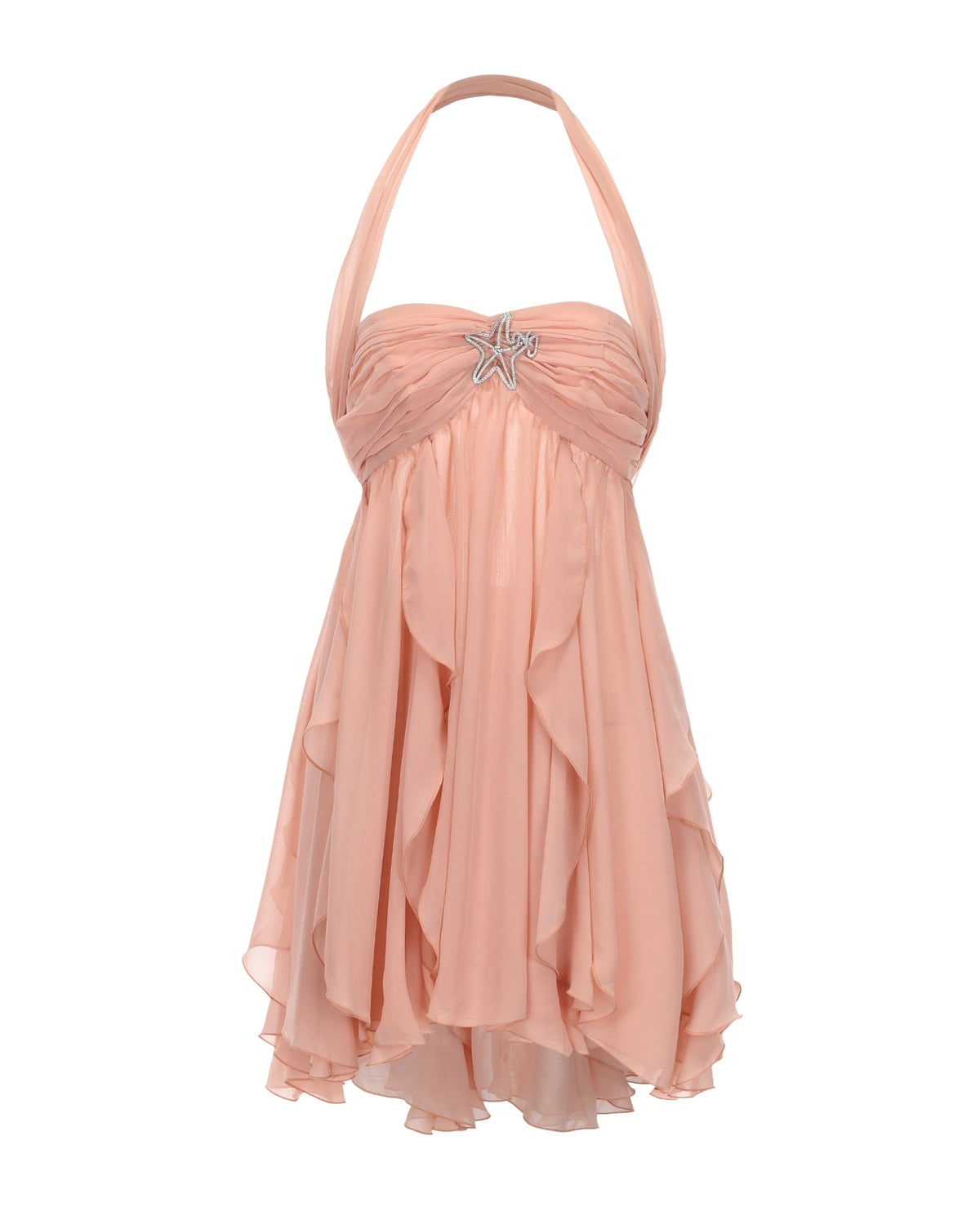 Caterina Floral Halter Dress - Seldom Seen Styles