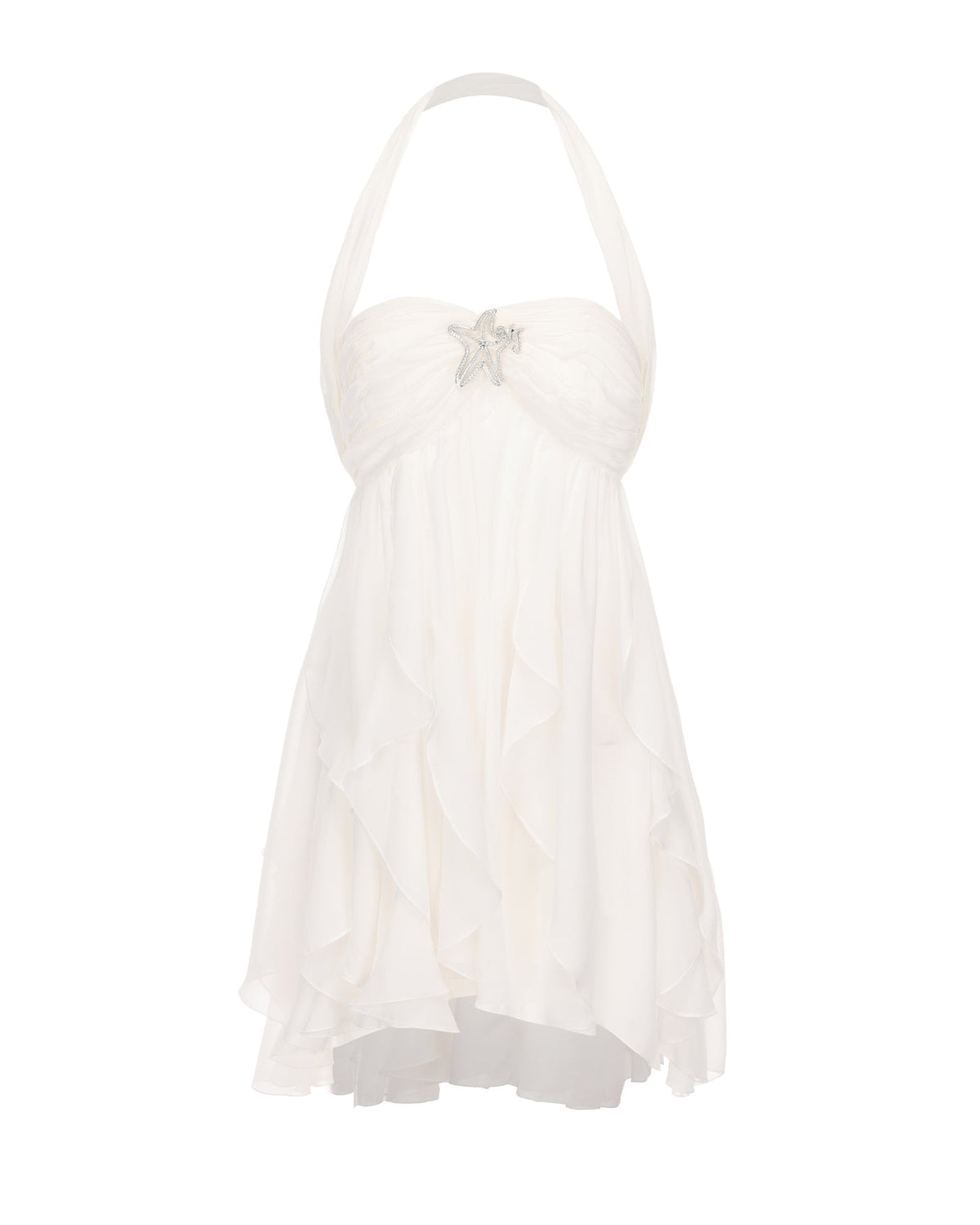 Caterina Floral Halter Dress - Seldom Seen Styles