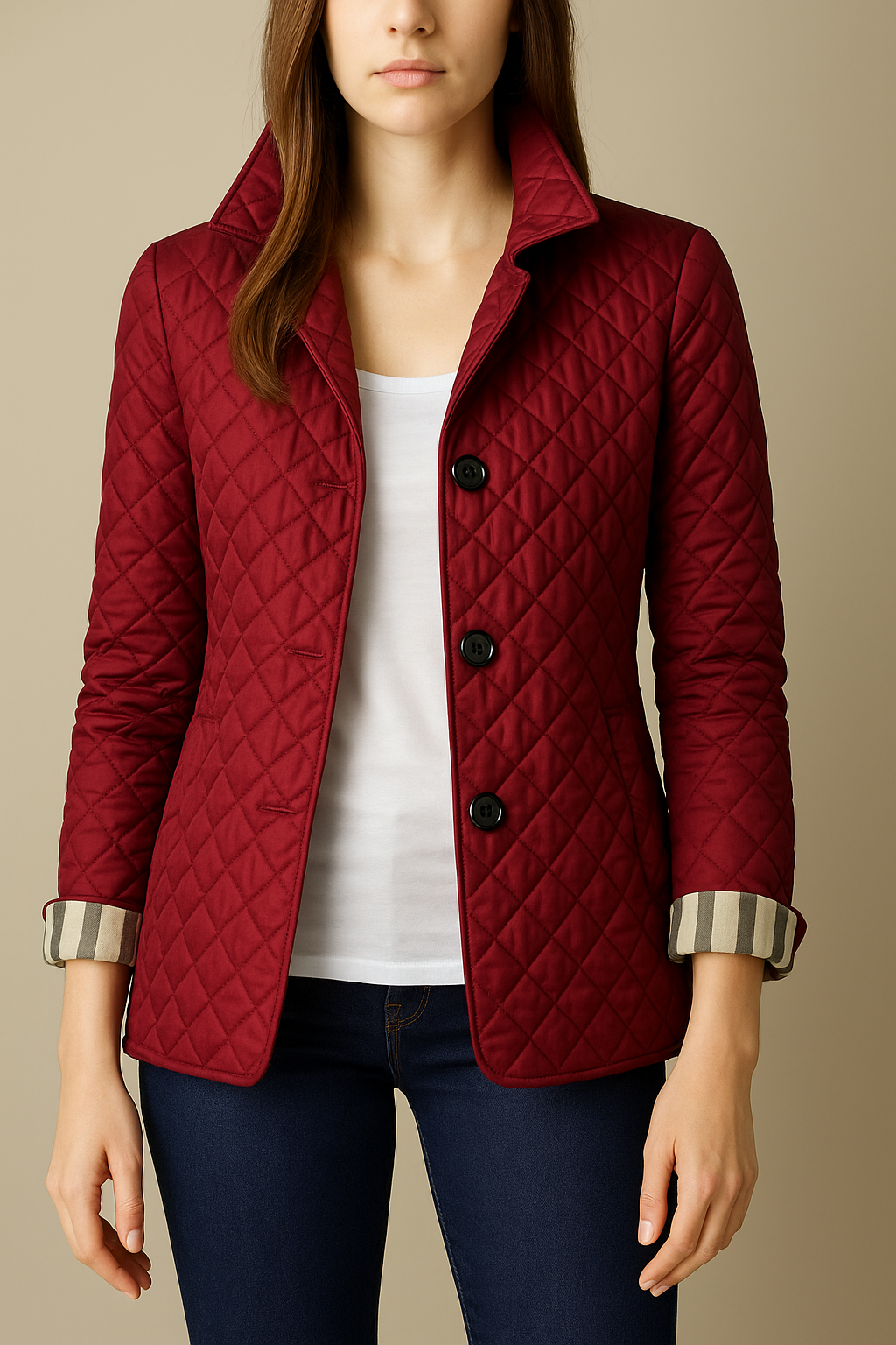 Madona Quilted Button Jacket - Seldom Seen Styles