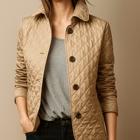 Madona Quilted Button Jacket - Seldom Seen Styles
