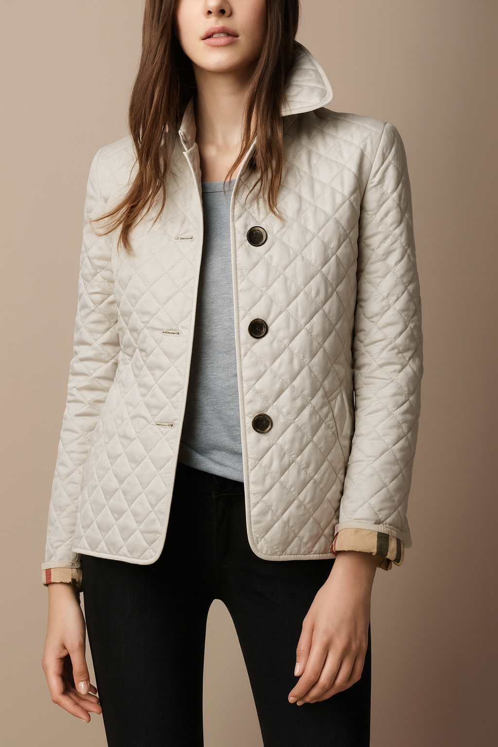 Madona Quilted Button Jacket - Seldom Seen Styles