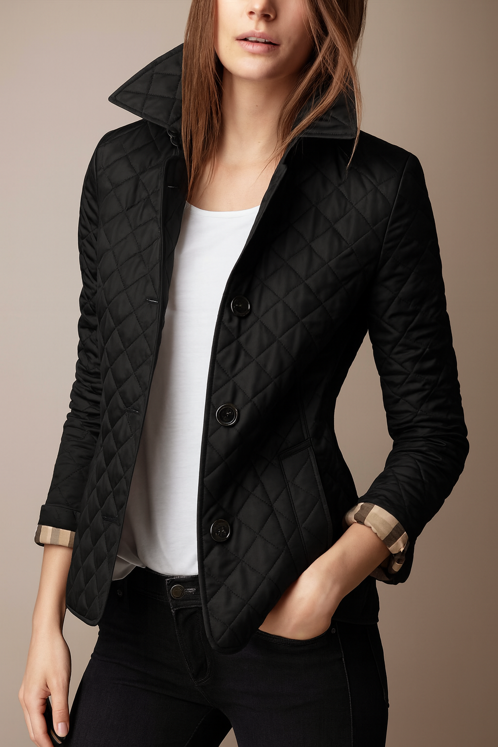 Madona Quilted Button Jacket - Seldom Seen Styles