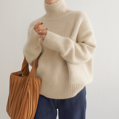 Amelia - High cashmere collar - Seldom Seen Styles