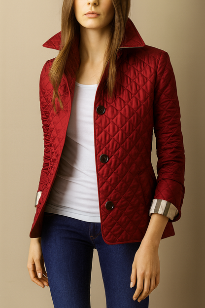 Madona Steppjacke mit Knöpfen