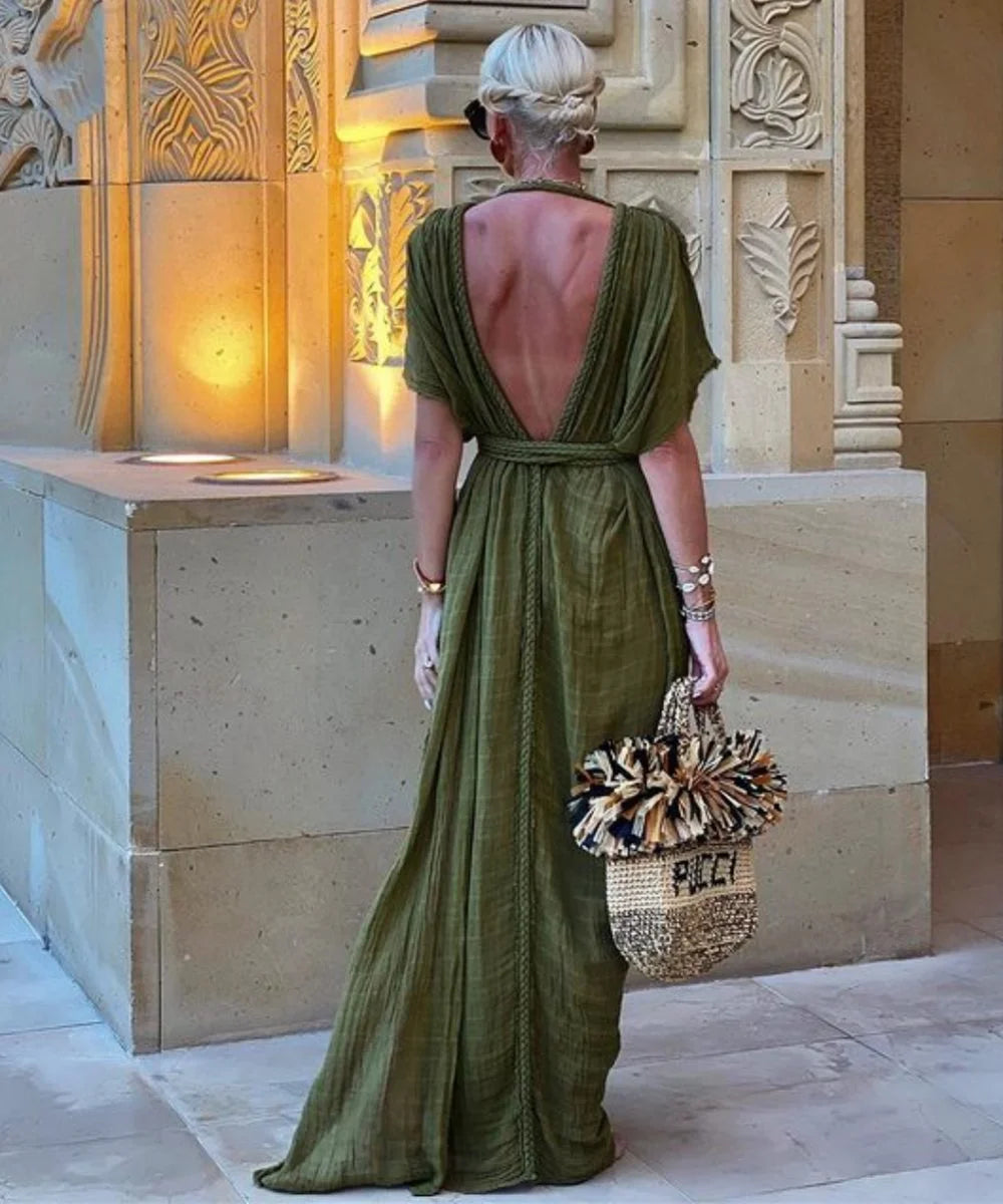 Chill Seaside Braid Maxi Dress - Seldom Seen Styles