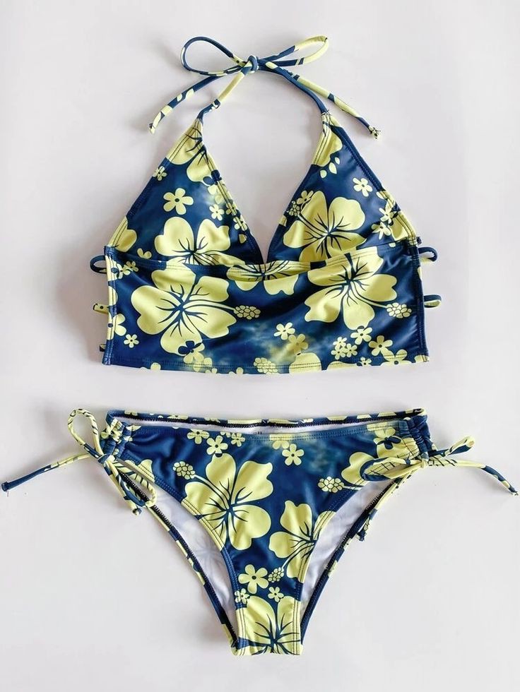 Coconut Girl Floral Bikini Swimsuit - Seldom Seen Styles