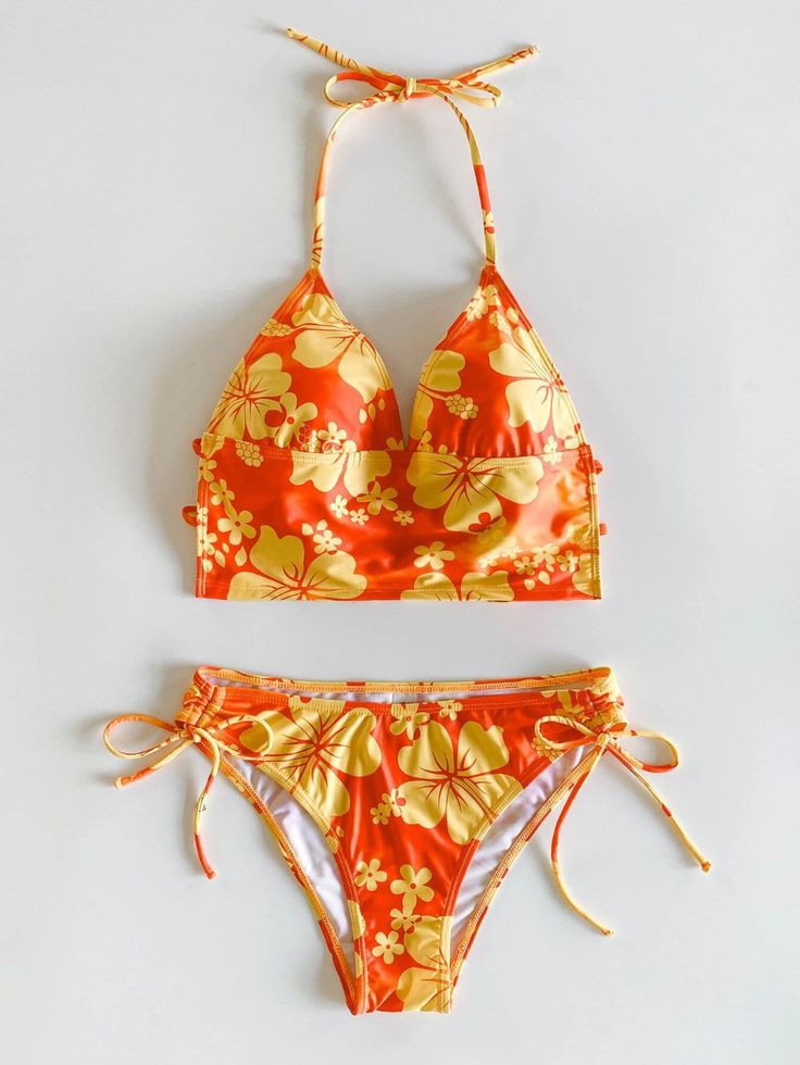Coconut Girl Floral Bikini Swimsuit - Seldom Seen Styles