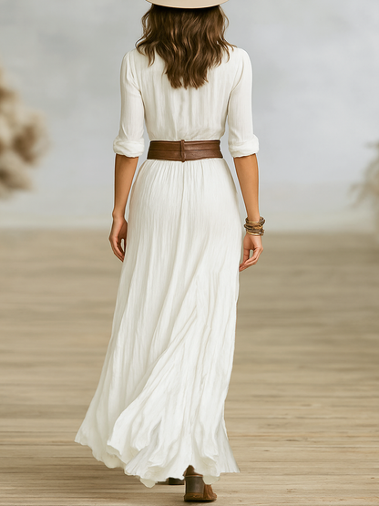 Coleen | Robe longue chic