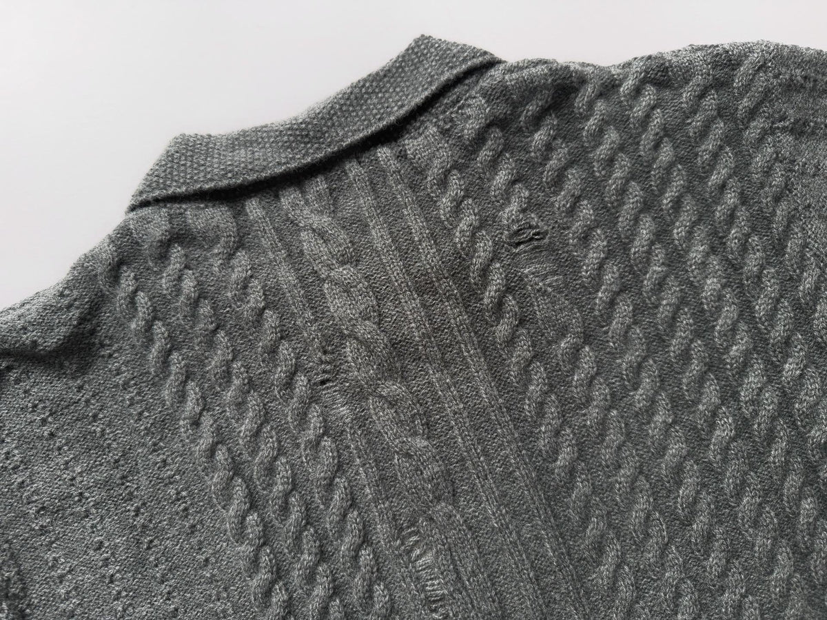 Collared Cropped Cardigan - Seldom Seen Styles