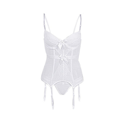 Conjunto de lencería con corsé