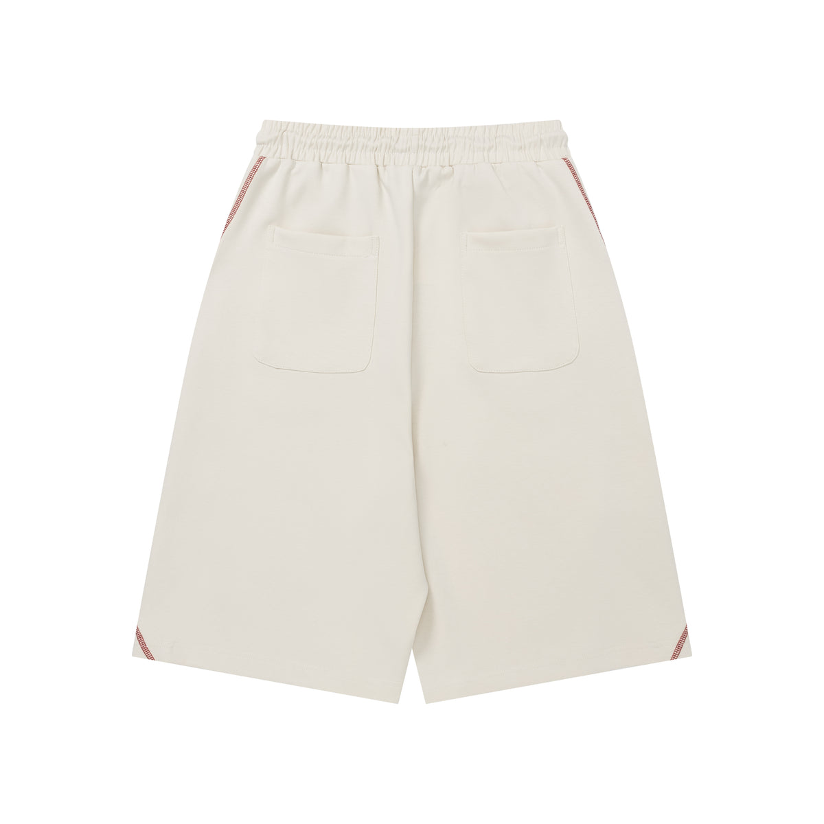 Contrast Piping Sweat Bermuda Shorts - Seldom Seen Styles