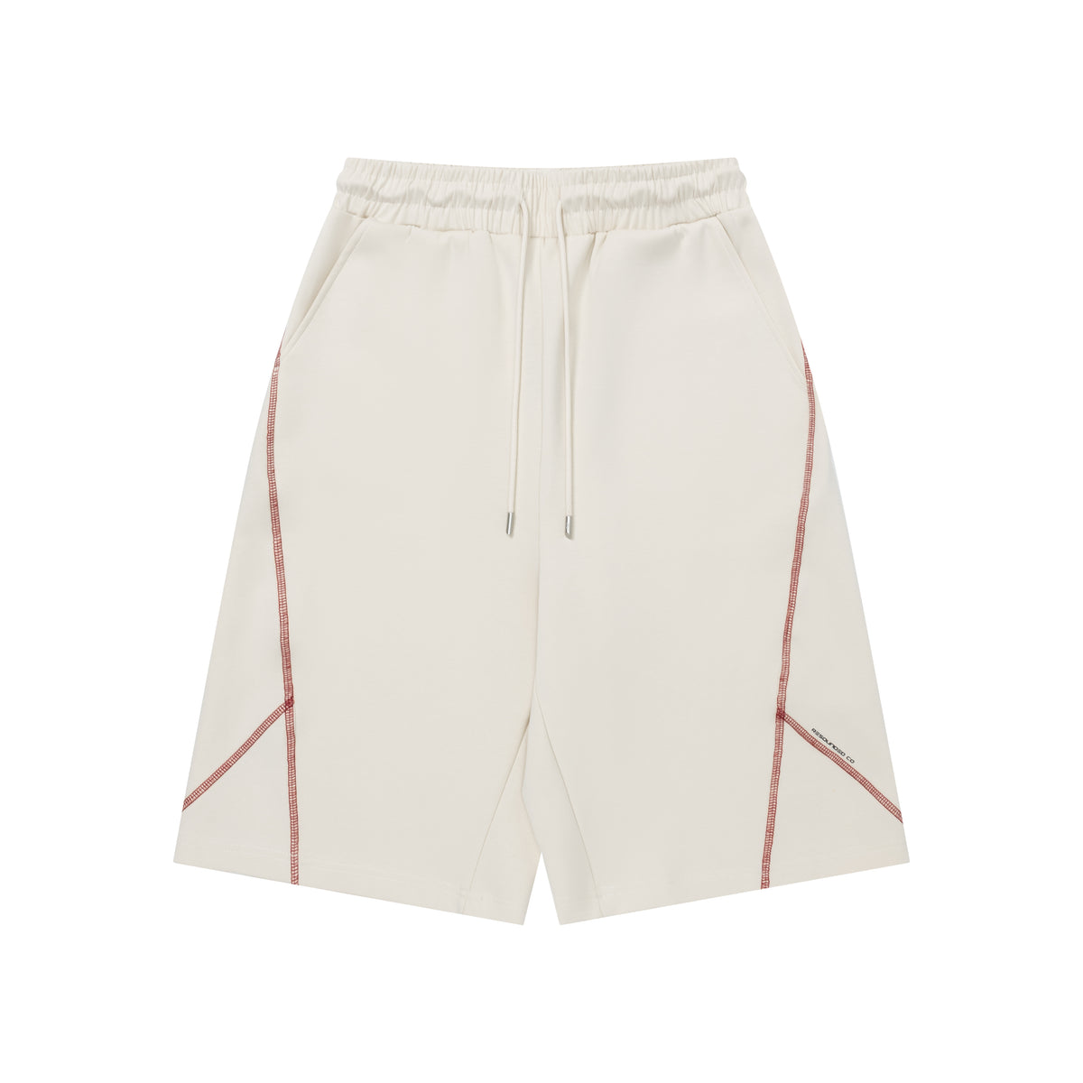 Contrast Piping Sweat Bermuda Shorts - Seldom Seen Styles