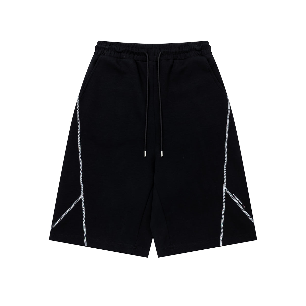 Contrast Piping Sweat Bermuda Shorts - Seldom Seen Styles