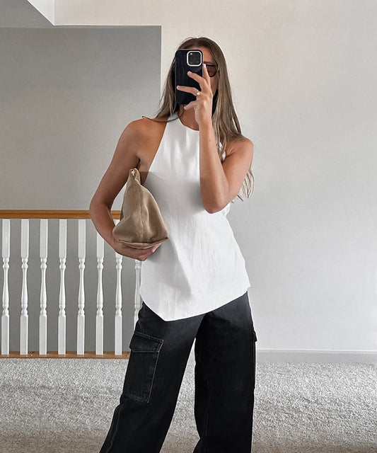 Corbin Top - White - Seldom Seen Styles